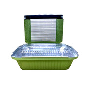Amazon Overstock 1½ lb. Foil Deep Carryout Pan with Plastic Lid - 50 Count - #7650P KitchenDance