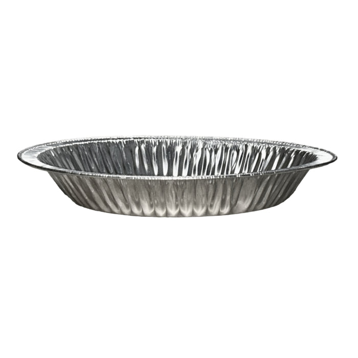 KitchenDance 8" Heavyweight Disposable Aluminum Pie Pan - #KD-841