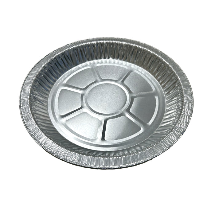 KitchenDance 9" Disposable Aluminum Foil Pie Pan - #KD-932