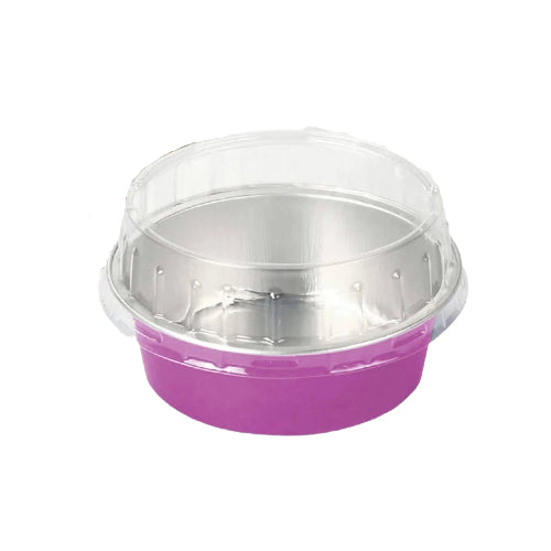 5 oz. Colored Foil Ramekins  with Plastic Lid    #A41P KitchenDance