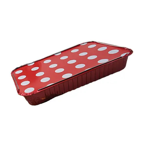 Board Lids for 4 lb. Aluminum Foil Takeout Containers - #L52180 KitchenDance