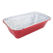 1½ lb. Closable Foil Loaf Pan with Plastic Lid  #1650P KitchenDance