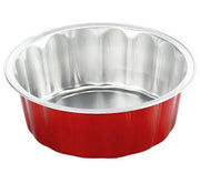8 oz. Round Disposable Aluminum Foil Colored Dessert pan  #A8NL KitchenDance
