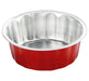 8 oz. Round Disposable Aluminum Foil Colored Dessert pan  #A8NL KitchenDance