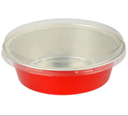 5 oz. Colored Foil Ramekins  with Plastic Lid    #A41P KitchenDance