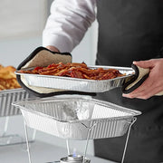 Disposable Half Size Shallow Steam Table Foil Pan  #4300 Western Plastics