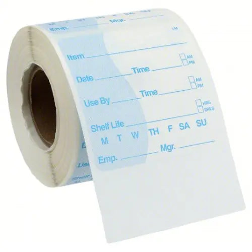 Photo of Shelf Life / Use By Label Roll