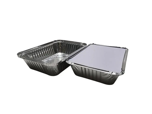 Amazon Overstock 2¼ lb. Disposable Heavy Foil Carryout Pan with Board Lid - 25 Count - #6421L KitchenDance