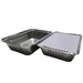 2¼ lb. Disposable Heavy Foil Carryout Pan with Board Lid   #6421L KitchenDance