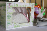 Southern Champion 7 x 10  x 5" Semi Automatic Easter Bunny Window Bakery Boxes - #2491 Southern Champion