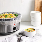 Pan Saver 4 Count Slow Cooker Bags with Sure fit Band for 4 Qt. cookers Pansaver