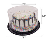 8" Display Cake Container  for 2-3 layers    #WG23 D&W Fine Pack