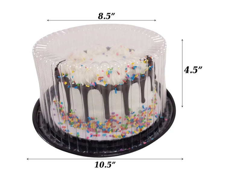 8" Display Cake Container  for 2-3 layers    #WG23 D&W Fine Pack