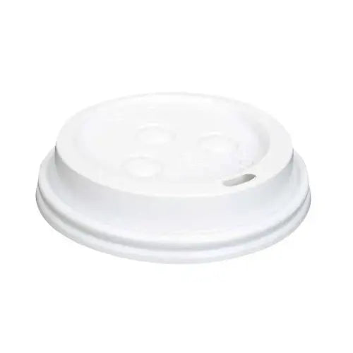 White Disposable Lids for 10/12/16/20/24 Ounce Coffee Cups — KitchenDance